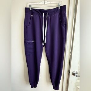 Figs Zamora Jogger Purple Jam Scrub Pant